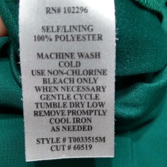 connected apparel woman batwing sheath with overlay dress size 16 - Picture 8 of 8